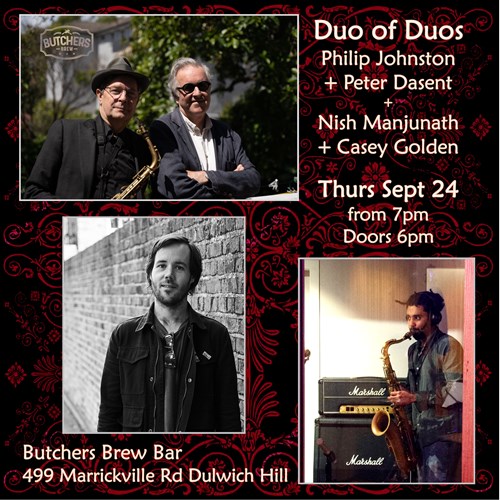 DUO OF DUOS - LIVE AT BUTCHERS BREW BAR! artwork from Butchers Brew Bar