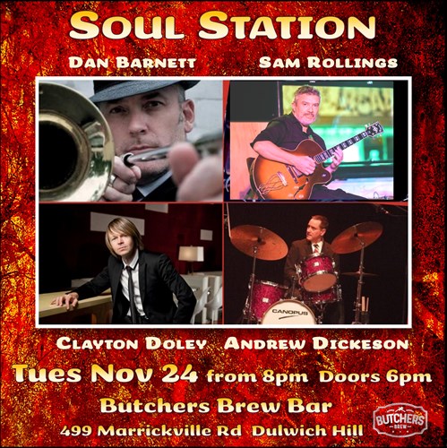 SOUL STATION - LIVE AT BUTCHERS BREW BAR! artwork from Butchers Brew Bar