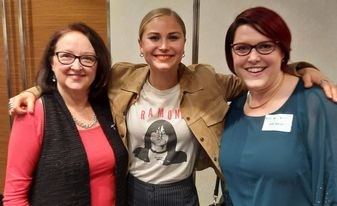 Kath Mazzella OAM, Australian of the Year Grace Tame, Kylie Bonnor