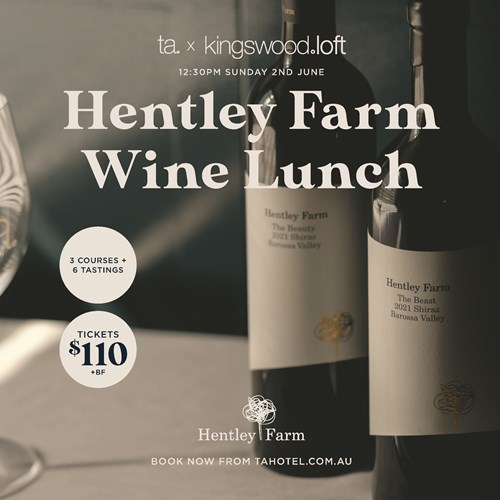 Hentley Farm Wine Lunch Sticky Tickets