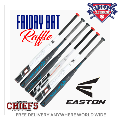 EASTON GHOST BAT RAFFLE Sticky Tickets