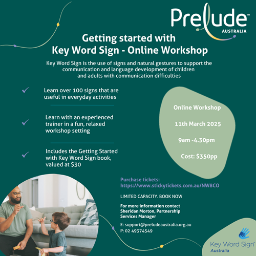 Key Word Sign Out Key Word Sign - Full Day Online Workshop | Sticky Tickets